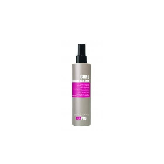 Curl control anti-freeze spray